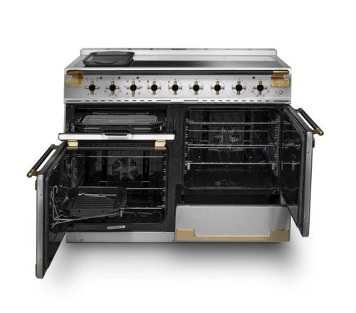 Rangemaster ELS110EISS/BE - Stainless Steel Range Cooker - 79L Induction - A Energy