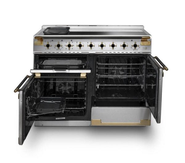 Rangemaster ELS110EISS/BE - Stainless Steel Range Cooker - 79L Induction - A Energy