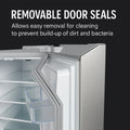 Tesla T530TDXG - Stainless Steel American Fridge Freezer - 529L - E Energy Rating