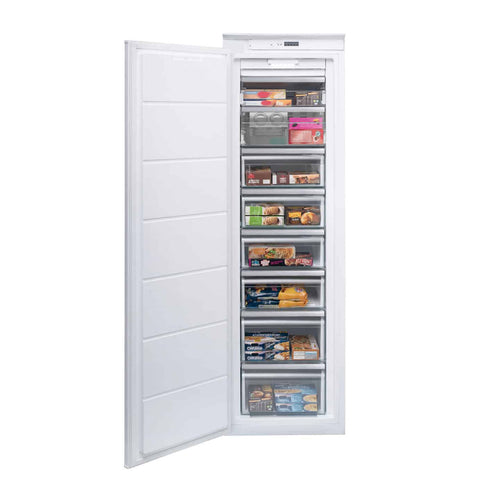 Caple RIF1797 - Stainless Steel 197L In-Column Freezer - Frost Free - E energy