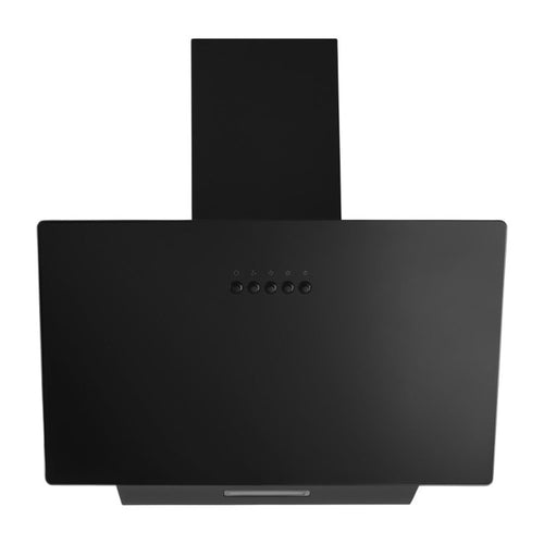 CDA SCAG60BL - Black 60cm Angled Chimney Extractor - A Energy Rated