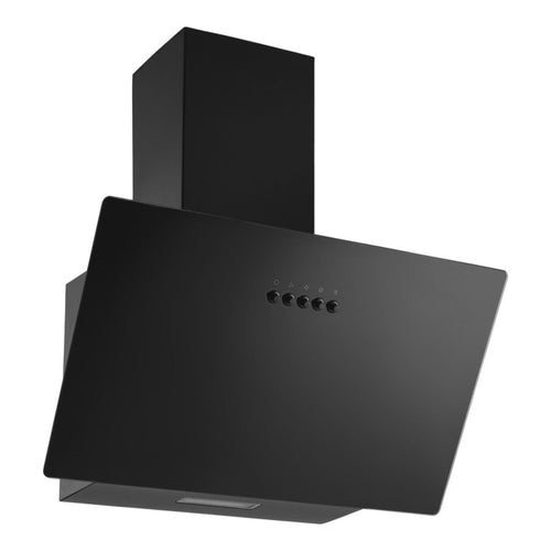 CDA SCAG60BL - Black 60cm Angled Chimney Extractor - A Energy Rated