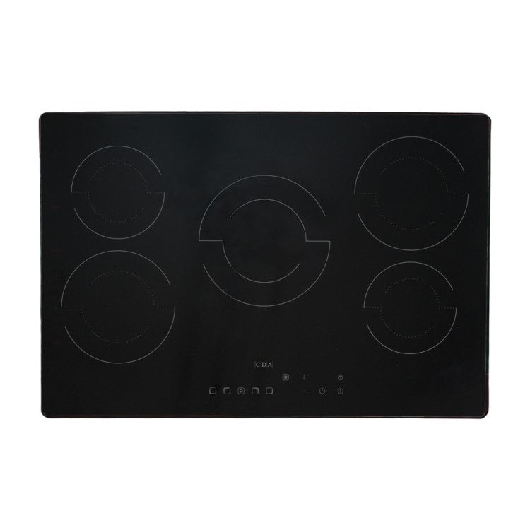 CDA SCC070FR - Black 70cm 5 Zone Ceramic Hob - Touch Controls