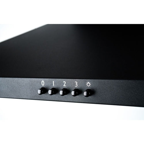 CDA SCCH60BL - Black Chimney Cooker Hood - 60cm - A energy