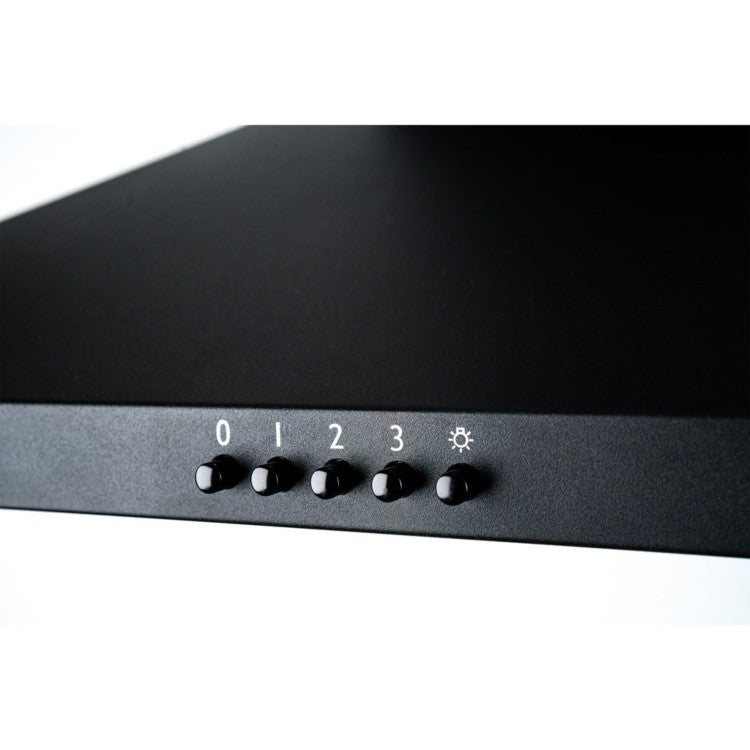 CDA SCCH60BL - Black Chimney Cooker Hood - 60cm - A energy