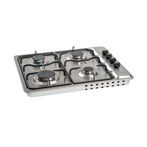 CDA SCG060SS - Stainless Steel 60cm Gas Hob - 4 Cooking Zones