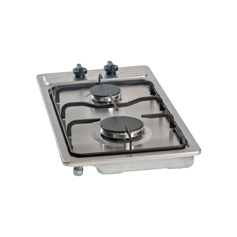 CDA SCG030SS - Stainless Steel 30cm Domino Gas Hob - 2 Burners