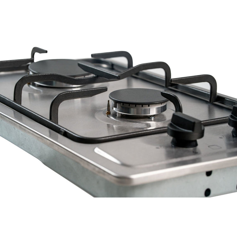 CDA SCG030SS - Stainless Steel 30cm Domino Gas Hob - 2 Burners