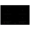 Teknix SCIH77SL - Black 77cm Induction Hob - 4 Zones with Flex Areas