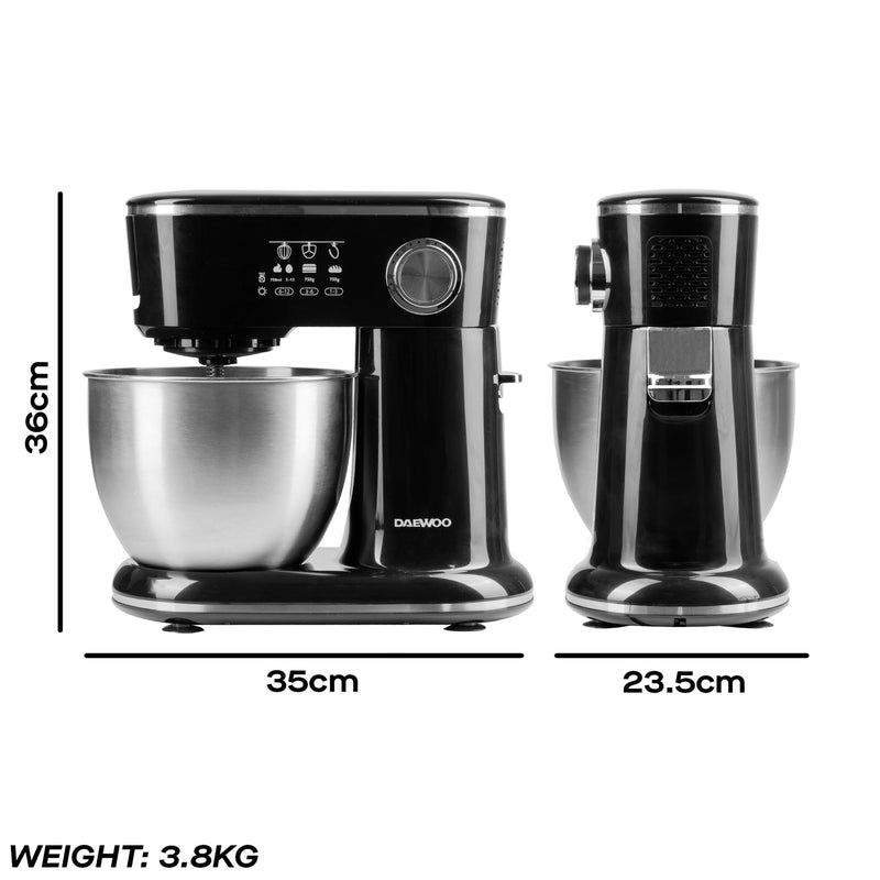 Daewoo SDA2758GE1 - 5L Baking Stand Mixer - 1000W