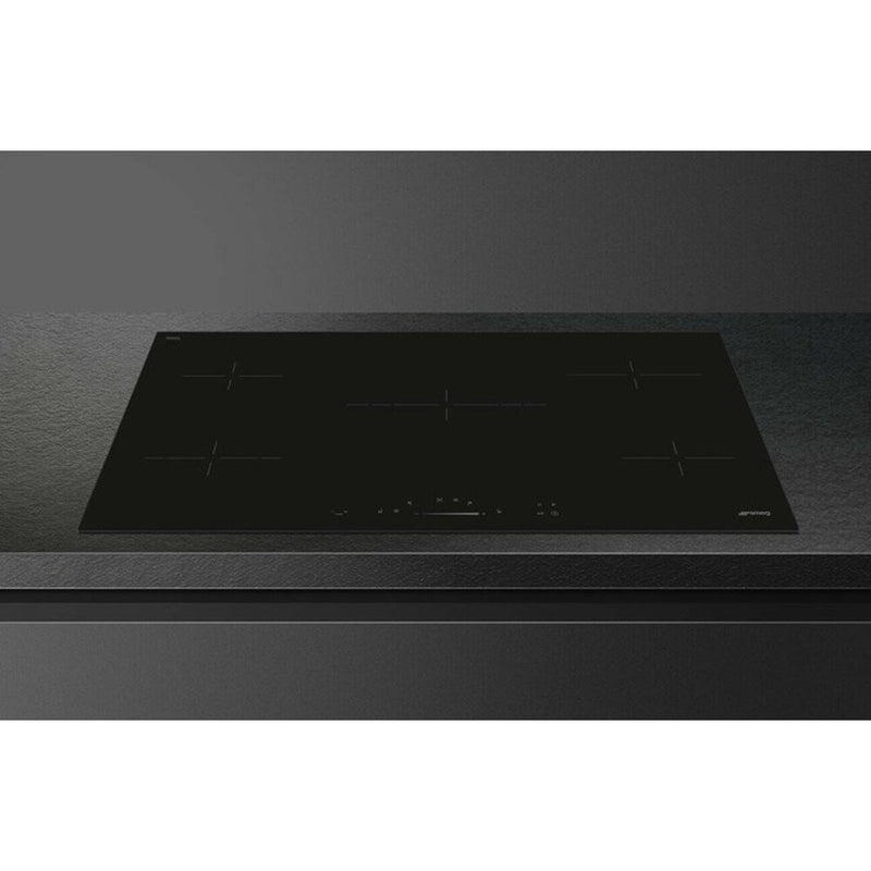 Smeg SE495ETD - Black 5 Zone Ceramic Hob - 90cm Width