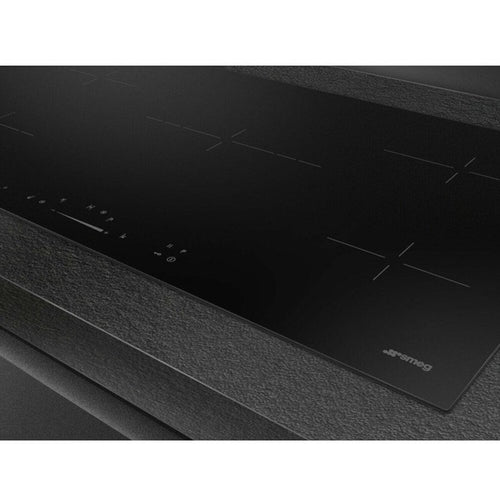 Smeg SE495ETD - Black 5 Zone Ceramic Hob - 90cm Width