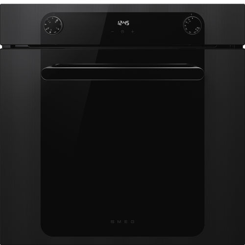 SMEG SF6200TBI - Black 70L Built-In Single Oven - 12 Cooking Functions - A Energy