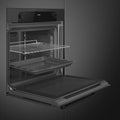 SMEG SF6200TBI - Black 70L Built-In Single Oven - 12 Cooking Functions - A Energy