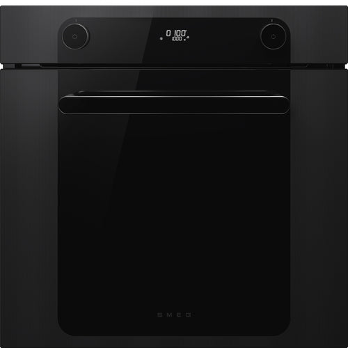 SMEG SFP6201TBI - Black Built-In Single Oven - 70L Pyrolytic - A+ Energy
