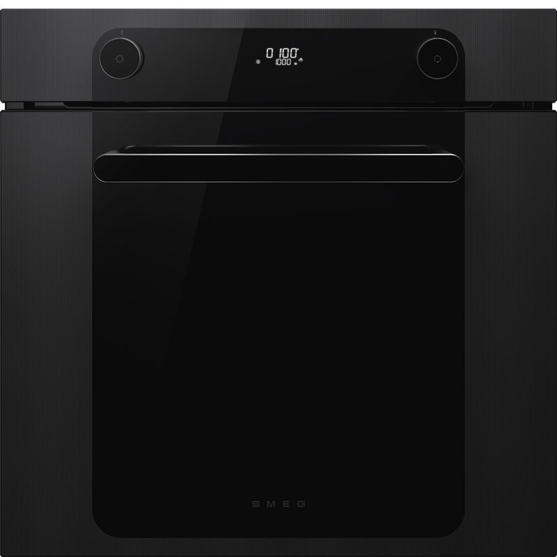 SMEG SFP6201TBI - Black Built-In Single Oven - 70L Pyrolytic - A+ Energy