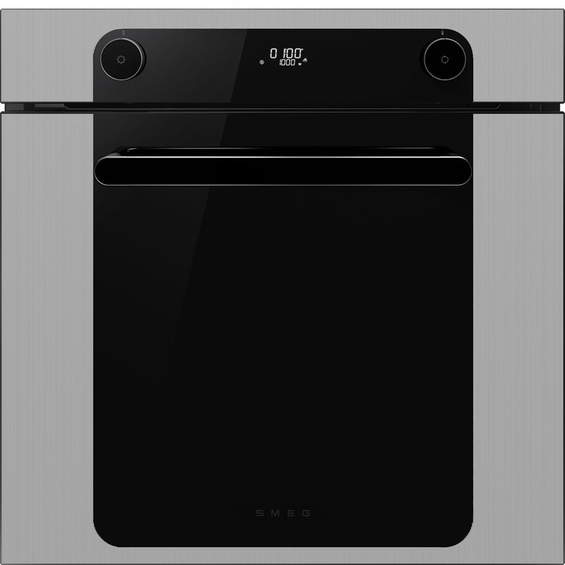 Smeg SFP6201TSI - Silver Built-In Single Oven - 70L Pyrolytic - A+ Energy