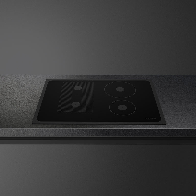 SMEG SI1M24744D - Black Induction Hob - 75cm - 4 Zones