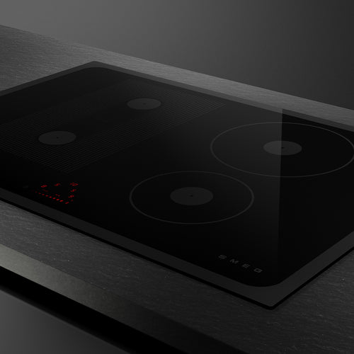 SMEG SI1M24744D - Black Induction Hob - 75cm - 4 Zones