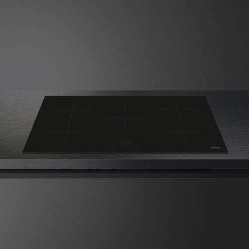 SMEG SI2951D - Black 90cm Induction Hob - 5 Zones - Digi Touch