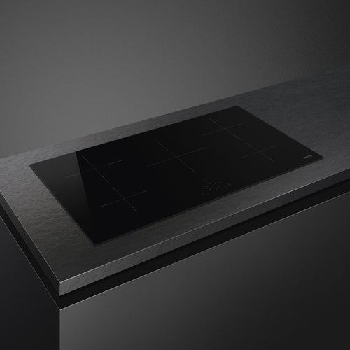 SMEG SI2951D - Black 90cm Induction Hob - 5 Zones - Digi Touch