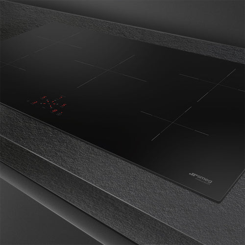SMEG SI2951D - Black 90cm Induction Hob - 5 Zones - Digi Touch