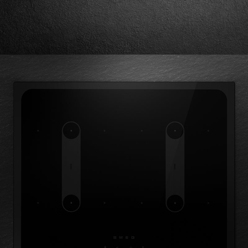 Smeg SI2B22641D - Black Induction Hob - 60cm 4 Zones - 9 Power Levels