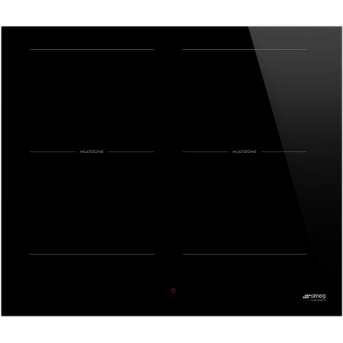 Smeg SI2M5643D1 - Black 60cm Induction Hob - 4 Cooking Zones