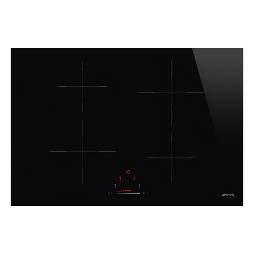 SMEG SI4742D - Black Induction Hob - 4 Zones - B Energy