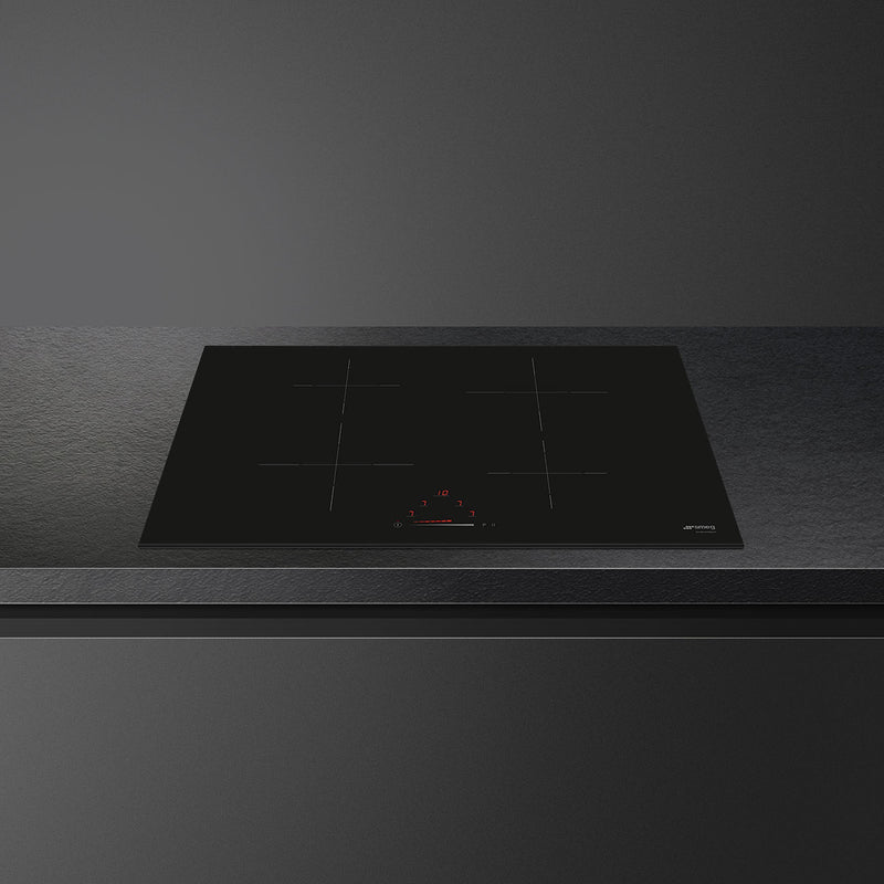 SMEG SI4742D - Black Induction Hob - 4 Zones - B Energy