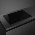 SMEG SI4742D - Black Induction Hob - 4 Zones - B Energy
