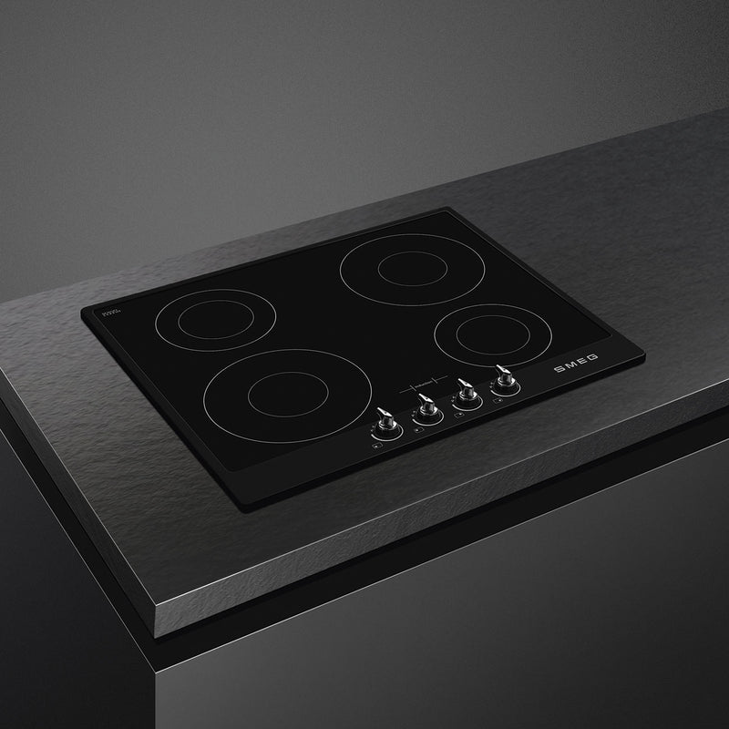 Smeg SI964NM - Black 4 Zone Induction Hob