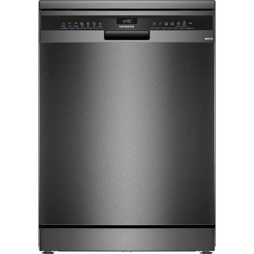 Siemens SN23EC03ME iQ300 - Black 14 Place Setting Dishwasher - A+ Energy Rating