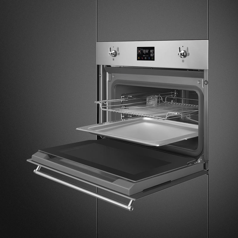 SMEG SO4302S3X - Stainless Steel Single Oven - 41 litres - A++ energy