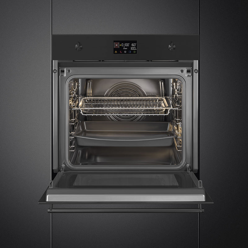 Smeg SO6302M2N - Matte Black Microwaves - 68 litres capacity - 3000 W