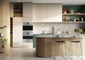 Smeg FMI325N - Matte Black 25L Built-In Microwave with Grill - 900W