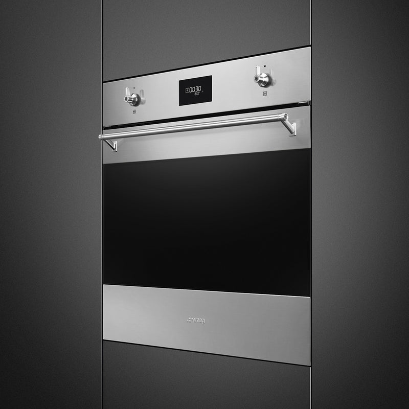 SMEG SO6302TX - Stainless Steel Single Oven - 68 Litres - A+ Energy