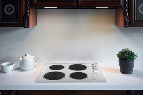 Montpellier SP601X - Stainless Steel Solid Plate Hobs - 4 Zones - 6000W Total Power