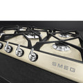 Smeg SR975PGH - Cream 5 Zone Gas Hob
