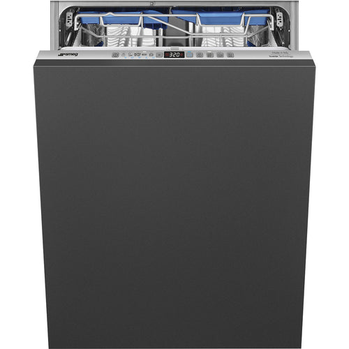 Smeg ST323PM - Silver Fully-integrated Dishwasher - 14 Place Settings - C Energy