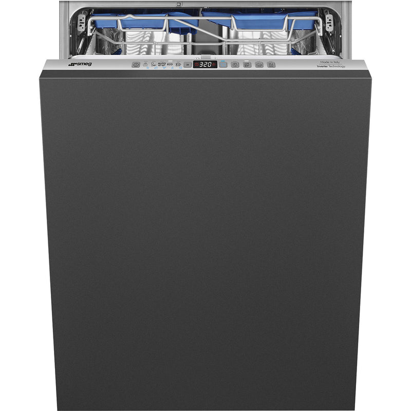 Smeg ST323PM - Silver Fully-integrated Dishwasher - 14 Place Settings - C Energy