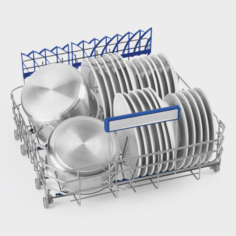 Smeg ST323PM - Silver Fully-integrated Dishwasher - 14 Place Settings - C Energy