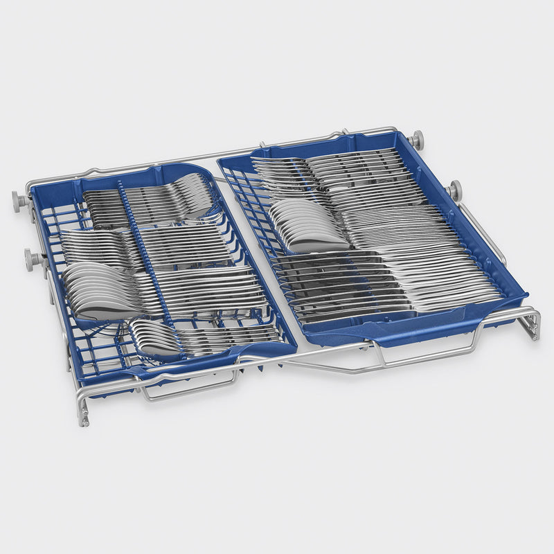 Smeg ST323PM - Silver Fully-integrated Dishwasher - 14 Place Settings - C Energy