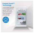 Beko CFG4552S - Silver Freestanding 50/50 Frost Free Fridge Freezer - E energy