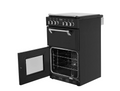 Stoves ST RICH 550E Blk - Black 4 Zone Electric Cooker - A energy