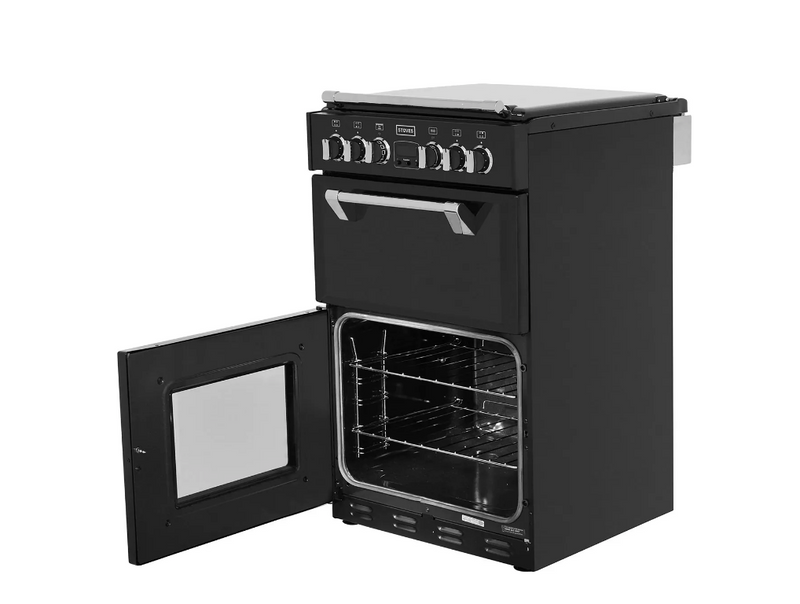 Stoves ST RICH 550E Blk - Black 4 Zone Electric Cooker - A energy