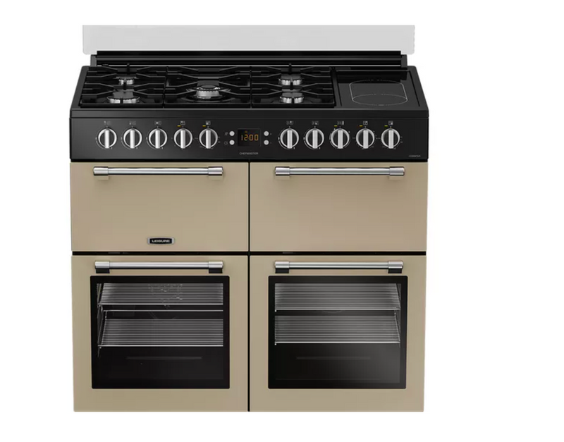 Leisure CC100F521C - Cream Range Cooker - 100 cm - Dual Fuel - A Energy Rating