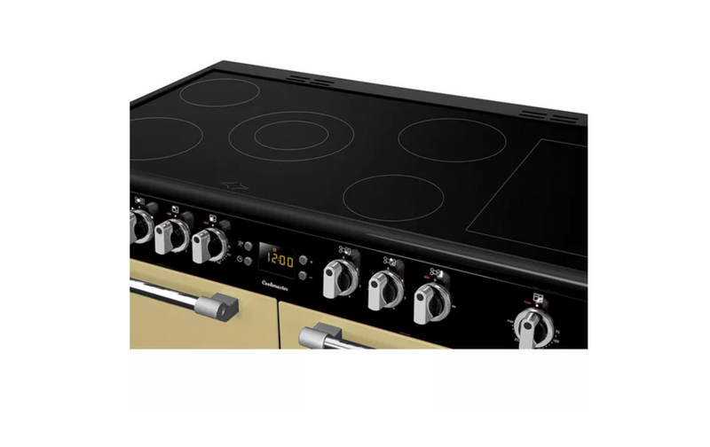 Leisure CK100C210C - Cream 100cm Range Cooker - Dual Ovens, Ceramic Hob - A Energy Rating