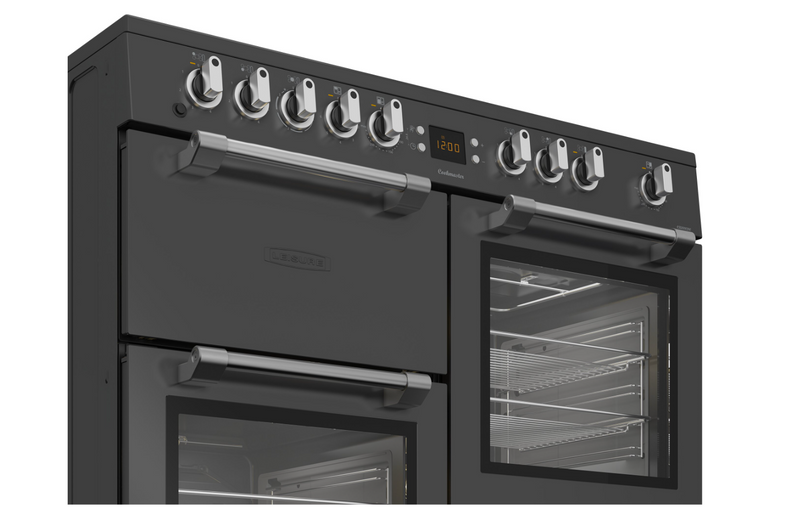 Leisure CK100C210K - Black 100cm Electric Range Cooker - 4 Cavities - A/A Energy Rated