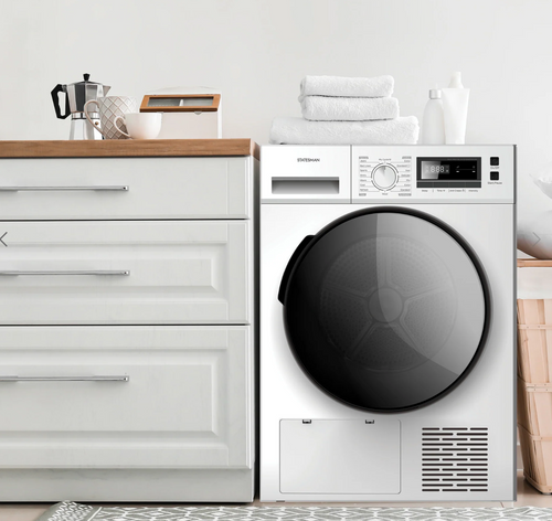 Statesman THP18W - White 8KG Heat Pump Condenser Dryer - A++ energy - Display